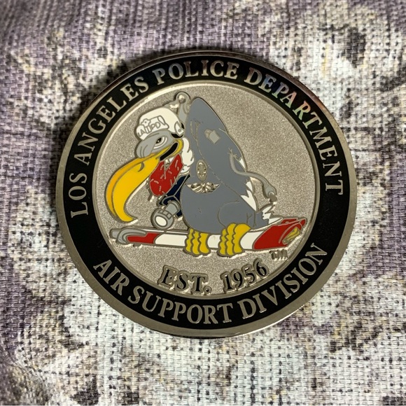 LAPD Los Angeles Police Air Support Division Challenge Coin - Picture 2 of 6